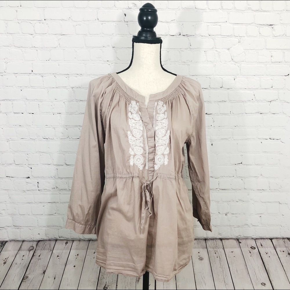 Gap Factory Tan Lightweight Top Size XXL
